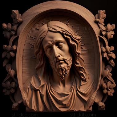 3D model st jesus (STL)